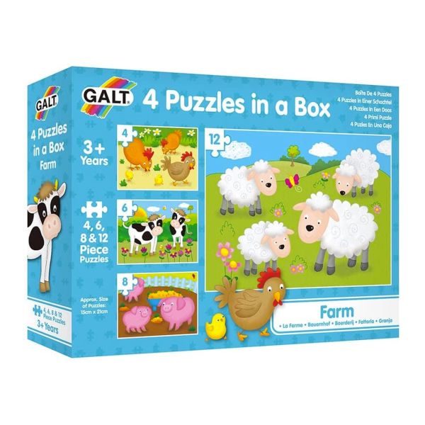 Galt 4 Puzzles in a Box Farm