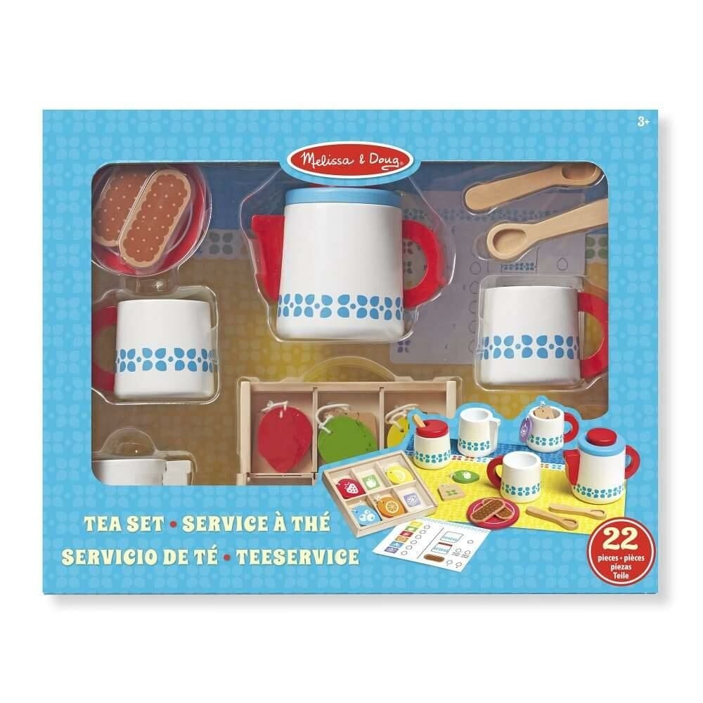 Melissa & Doug Ahşap Çay Servis Seti