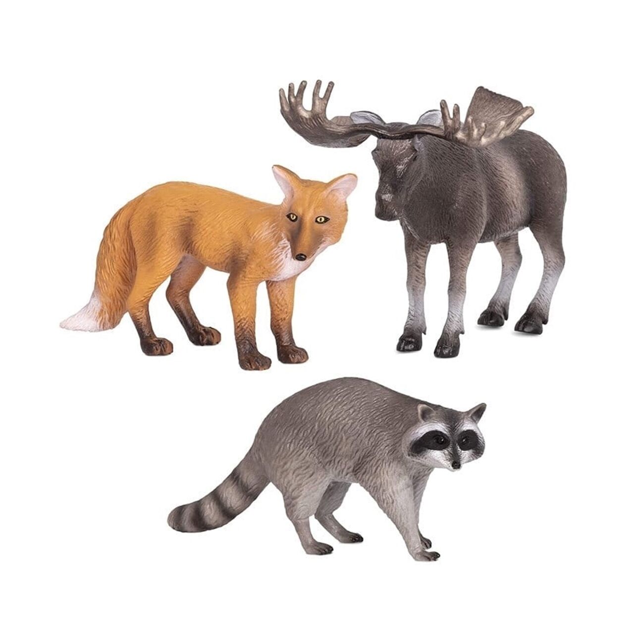 Terra Orman Hayvanları 3lü Set - Tilki, Geyik ve R