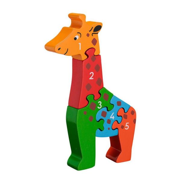 Lankakade Giraffe 1-5 Jigsaw
