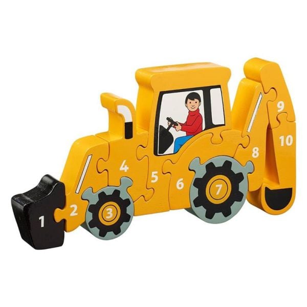 Lanka Kade Yellow Digger 1-10 Jigsaw Puzzle