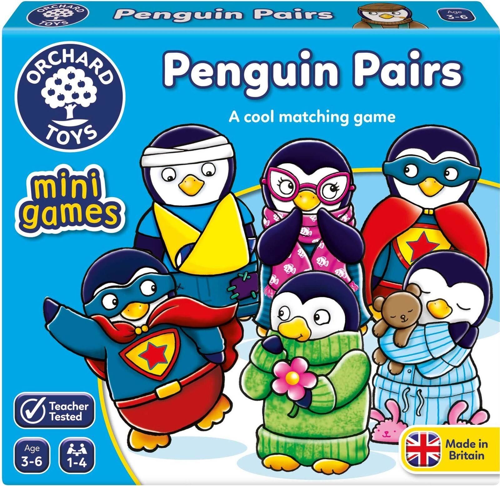 Penguin Pairs 3 - 6 Yaş