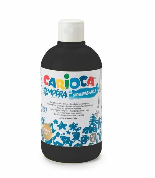 Carioca Guaj Boya Süper Yıkanabilir 500 ML Siyah