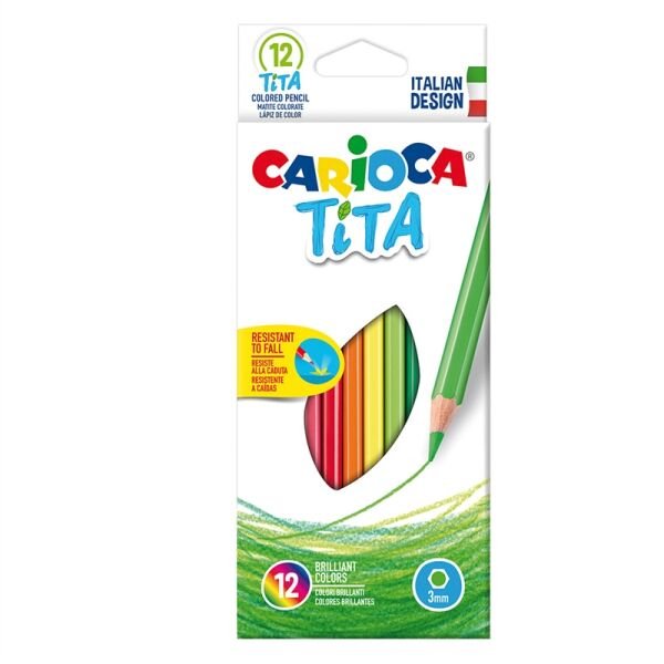 Carioca Tita Kuru Boya Kalemi 12li