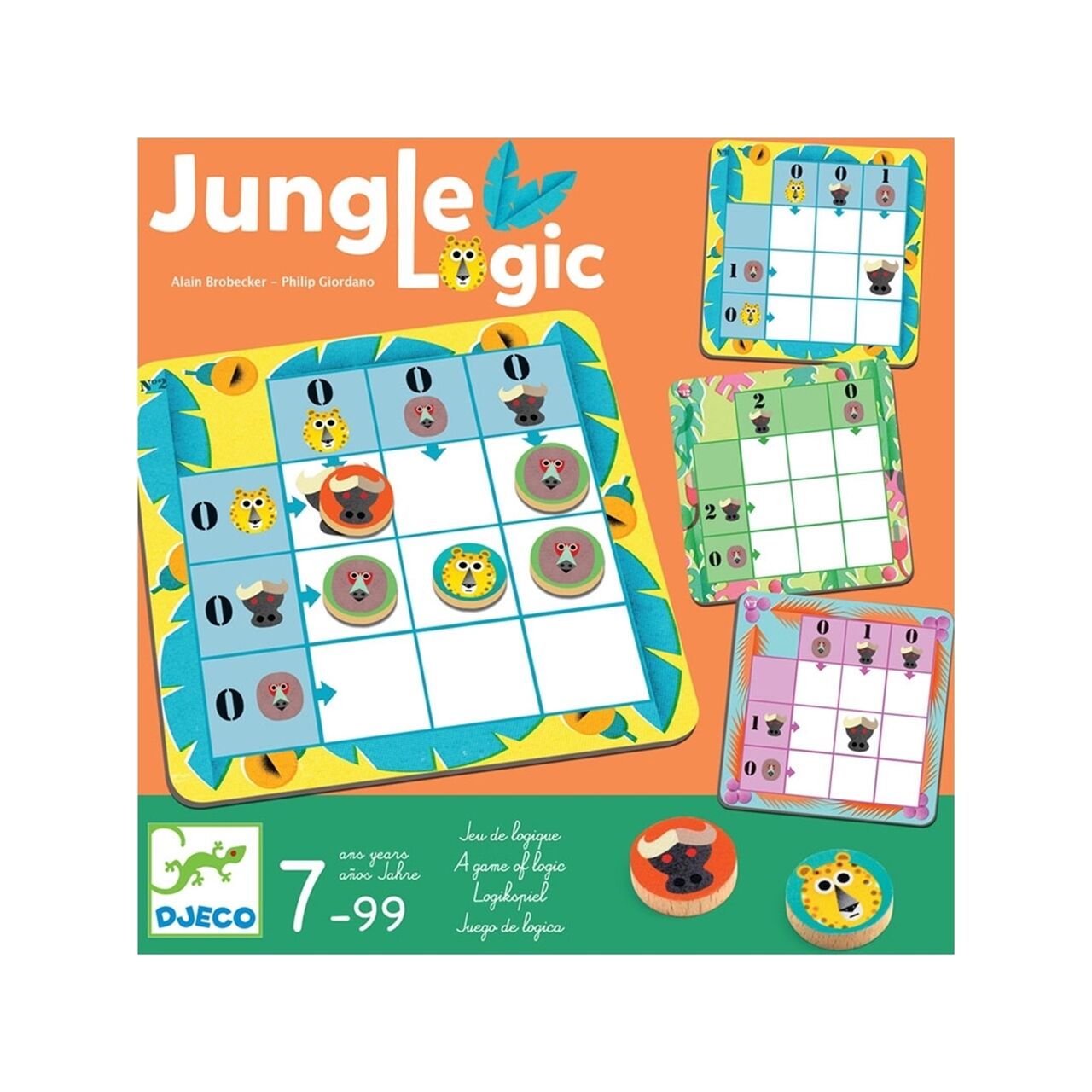 Djeco Kutu Oyunları - Jungle Logic