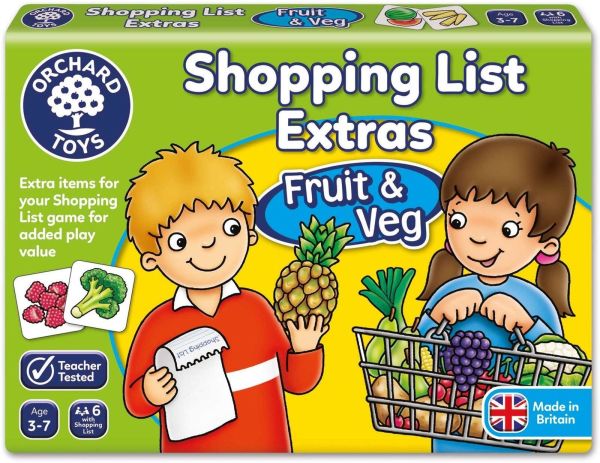 Orchard Shopping List Fruit & Vegetables