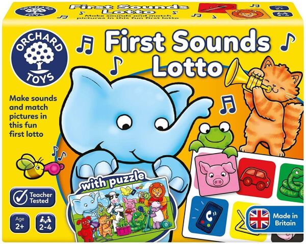 Orchard First Sounds Lotto And Puzzle 2 Yaş+