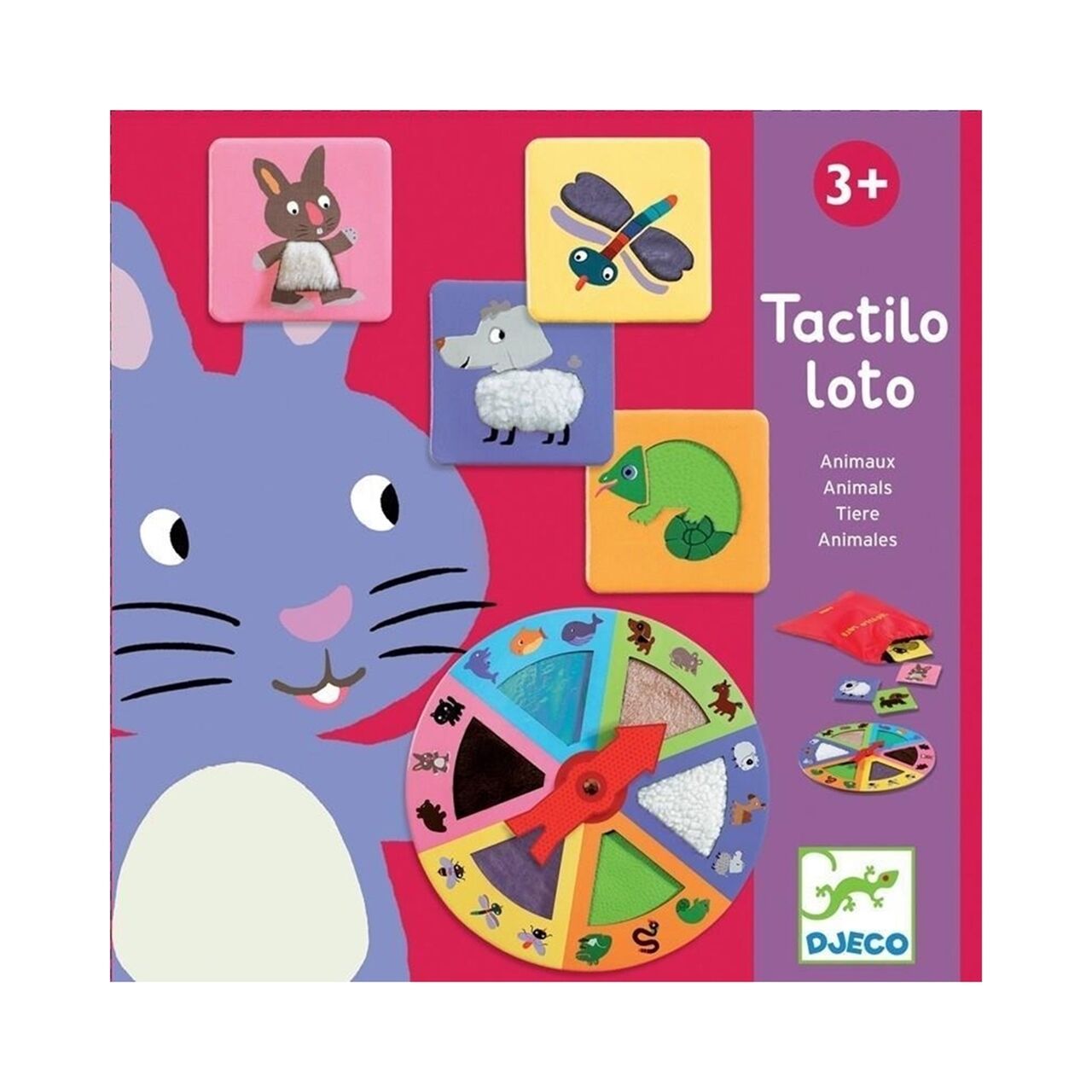 Djeco Tombala Oyunları / Tactilo Lotto Animals    