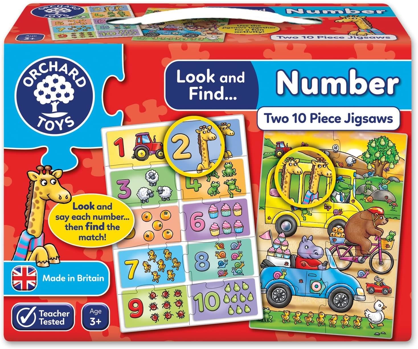 Orchard Puzzle Look And Find - Number