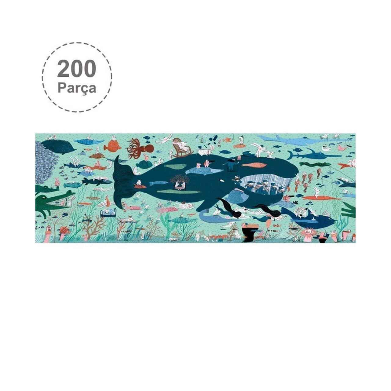 Djeco Puzzle Ocean - 200 Parça