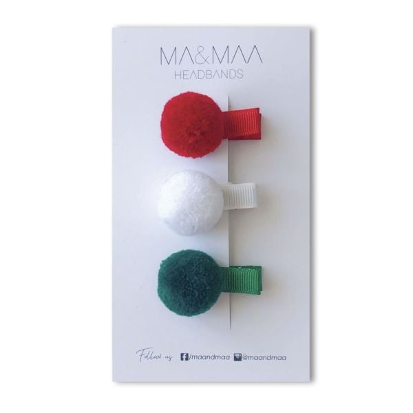 Ma&Maa Holiday Mini Klips Set