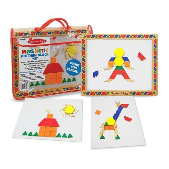 Melissa & Doug Ahşap Mıknatıslı Tahta - Şekiller