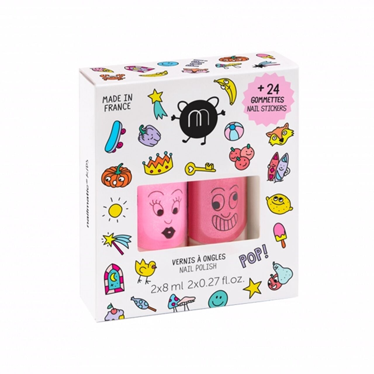 Nailmatic Kids 2li Su Bazlı Tırnak Cilası ve Stick