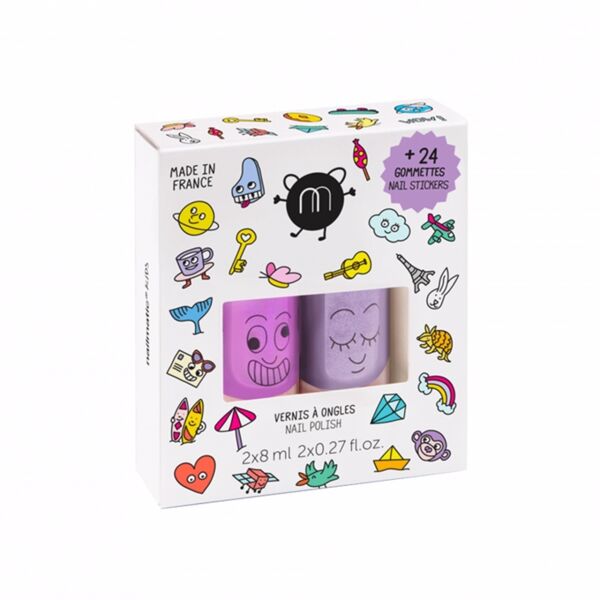 Nailmatic Kids 2li Su Bazlı Tırnak Cilası ve Stick