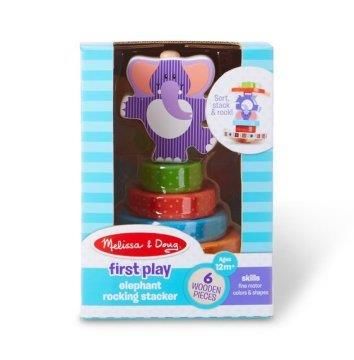 Melissa&Doug Ahşap Sallanan Kule-Fil