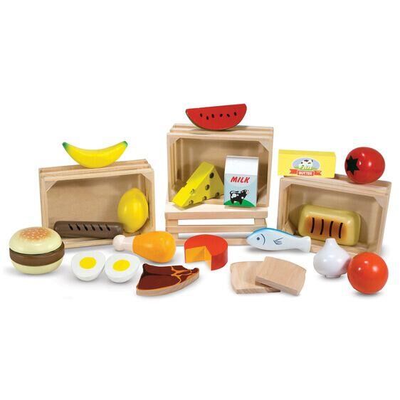 Melissa & Doug Ahşap Gıdalarımız