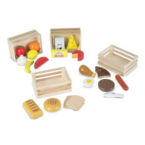 Melissa & Doug Ahşap Gıdalarımız