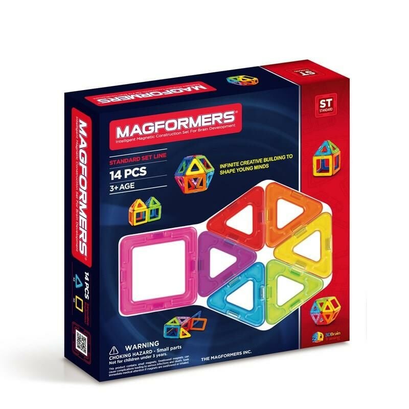 Magformers Mıknatıslı Basic Set 14 Parça