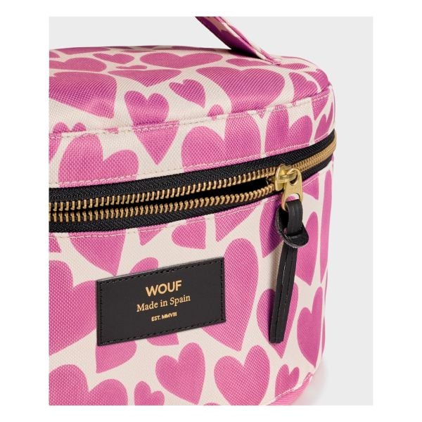 Wouf Pink Love Vanity Bag - Makyaj Çantası