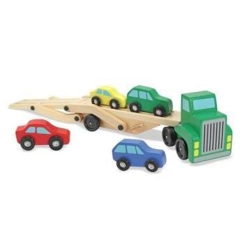 Melissa & Doug Ahşap Araba Taşıyıcı