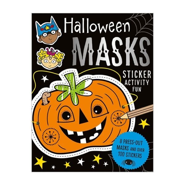 Halloween Masks Sticker Activity Fun