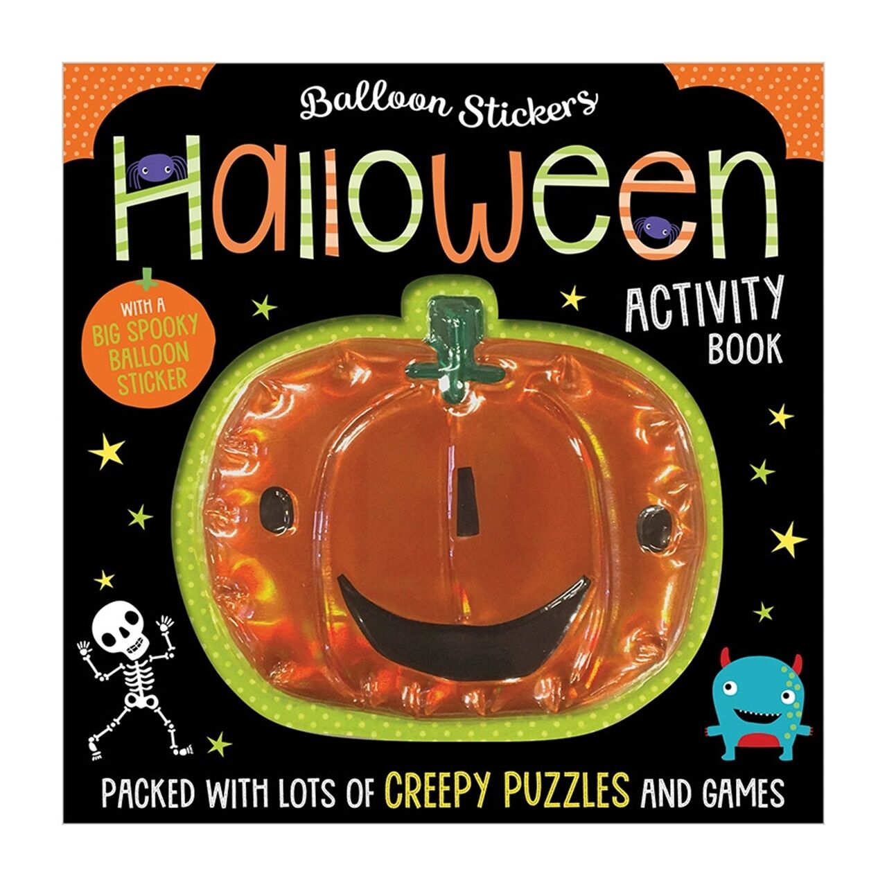 Balloon Stickers Halloween Activity Book