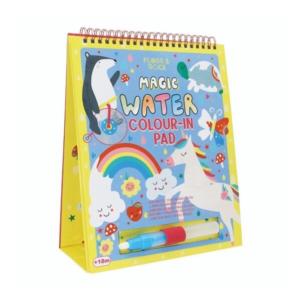 Floss Rock Water Magic Boyama Kitabı - Rainbow Fai