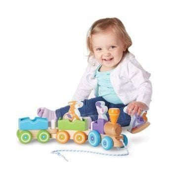 Melissa & Doug Ahşap Çek Çek Tren - Sallanan çh