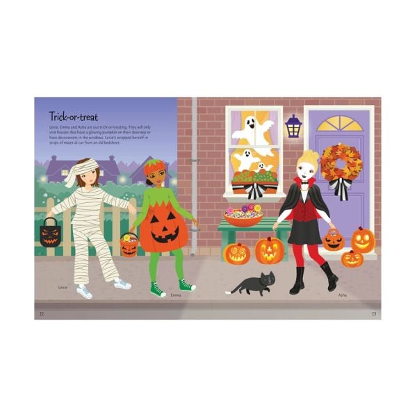 Sticker Dolly Dressing Halloween