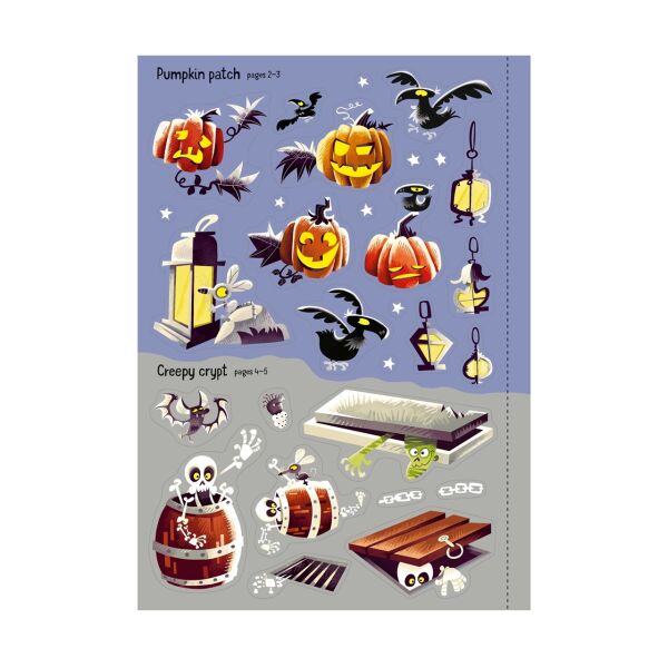 Sparkly Halloween Sticker Book