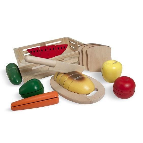 Melissa & Doug Ahşap Kes Oyna Gıdalarımız