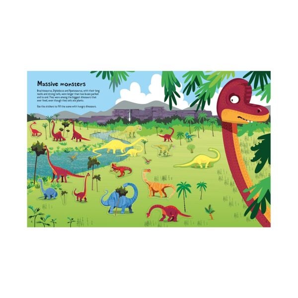 Big Dinosaur Sticker Book