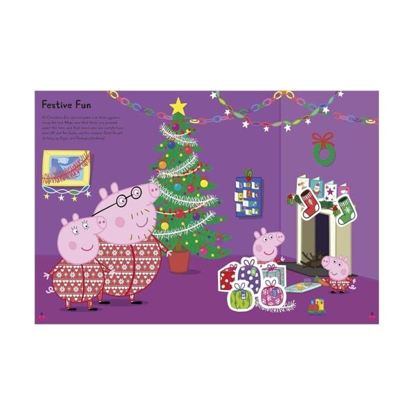 Peppa Pig: Ho Ho Ho! Christmas Sticker Book