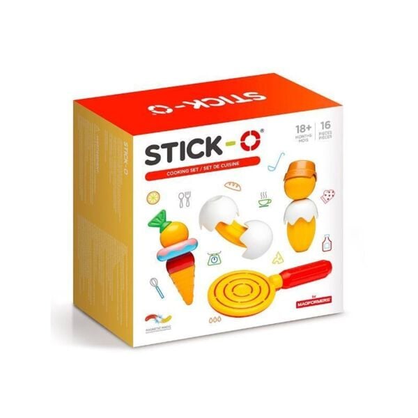 Stick-O Mıknatıslı Yemek Seti 16 Parça