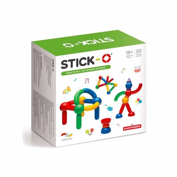 Stick-O Mıknatıslı Başlangıç Seti 20 Parça