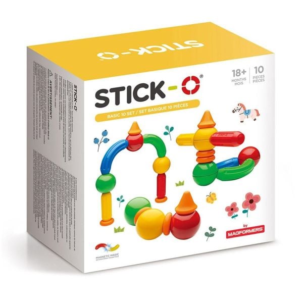 Stick-O Mıknatıslı Başlangıç Seti 10 Parça