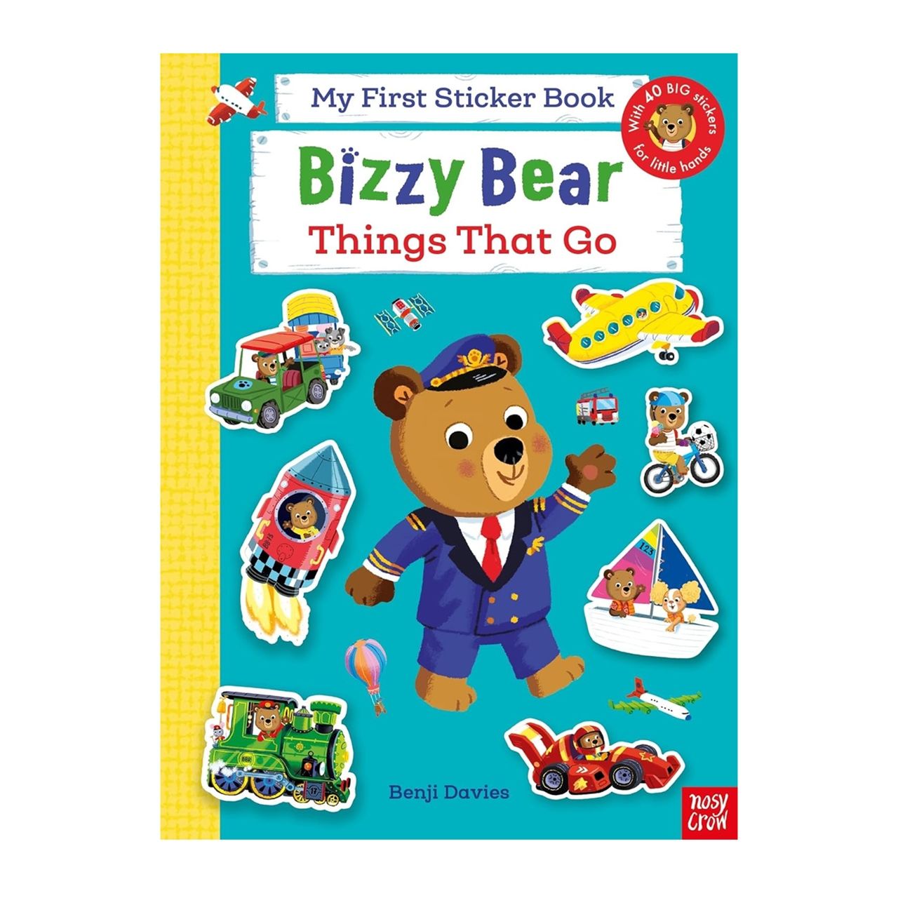 Bizzy Bear: Sticker Book: Go