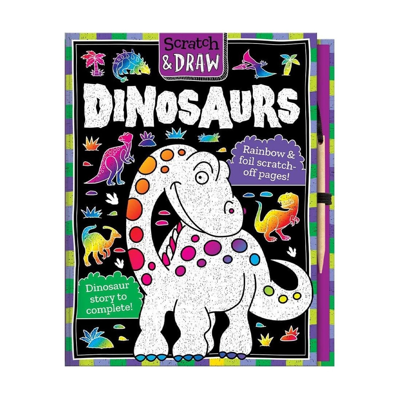 Scratch and Draw Dinosaurs