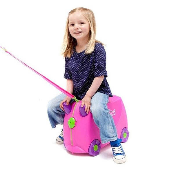 Trunki Çocuk Bavulu - Pembe Trixie