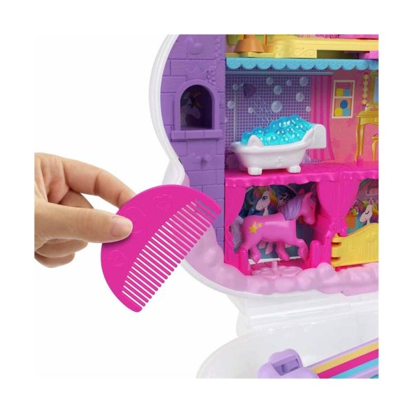 Polly Pocket Tek Boynuzlu Atın Gökkuşağı Salonu