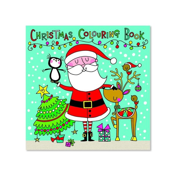 Rachel Ellen Boyama Kitabı - Christmas Santa Scene