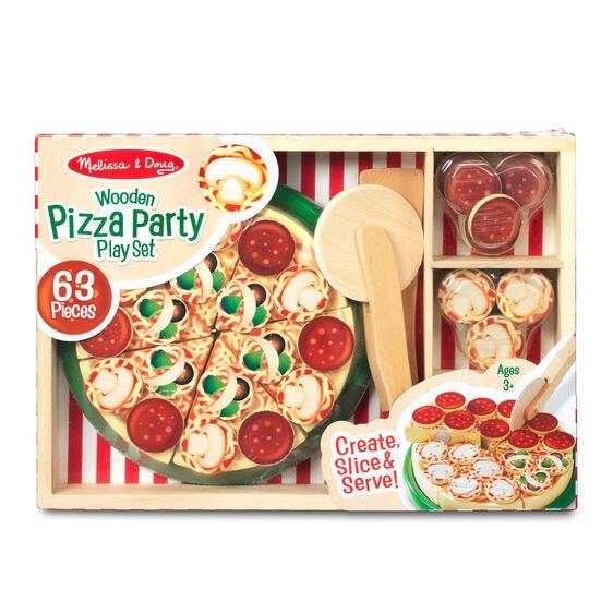Melissa & Doug Ahşap Pizza Partisi