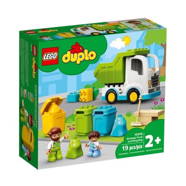 Lego Duplo Kasabası Çöp Kamyonu ve Geri Dönüşüm