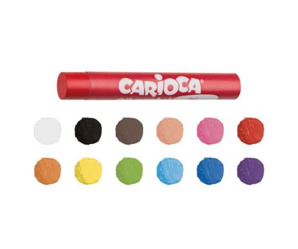 Carioca Yağlı Pastel Kalemi 12li