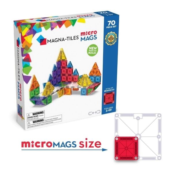 Magna Tiles Micromags 70 Parça