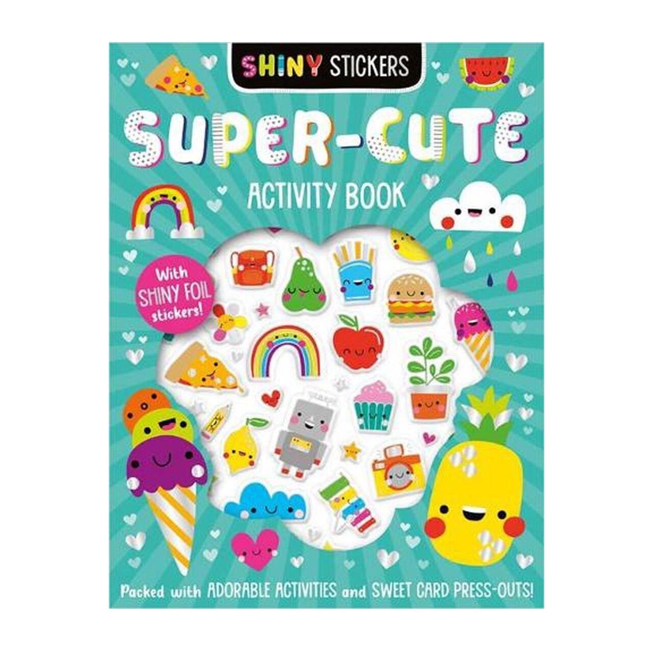 Shiny Stickers - Cute Activity Book