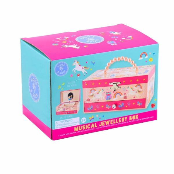 Floss Rock Müzikli Mücevher Kutusu Rainbow Fairy