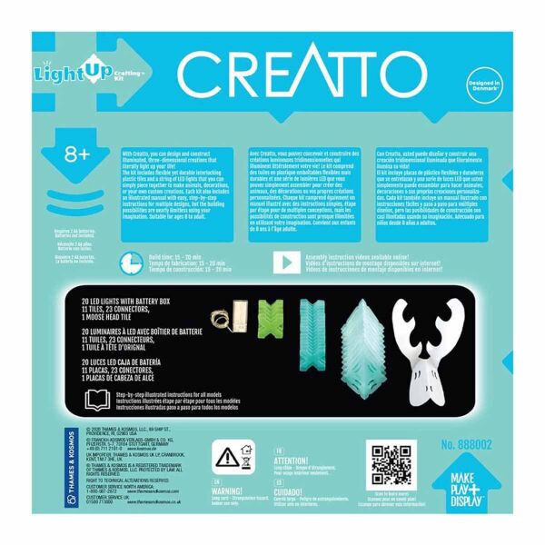 Creatto - Moose Geyik Birleştirilebilir Led Aydınl