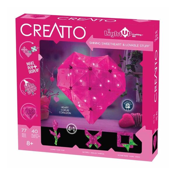 Creatto - Love Kalp Birleştirilebilir Led Aydınlat