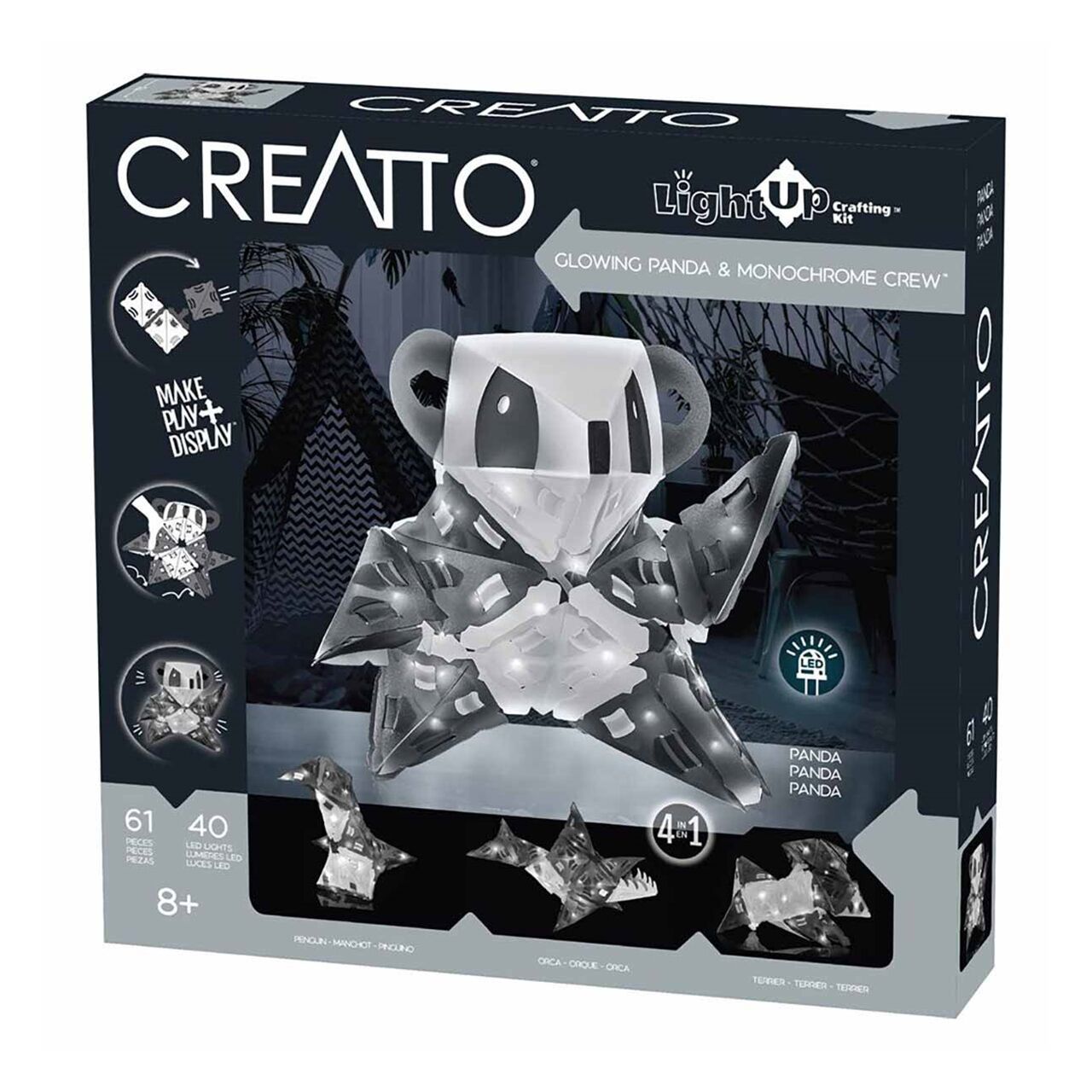 Creatto - Panda Birleştirilebilir Led Aydınlatma